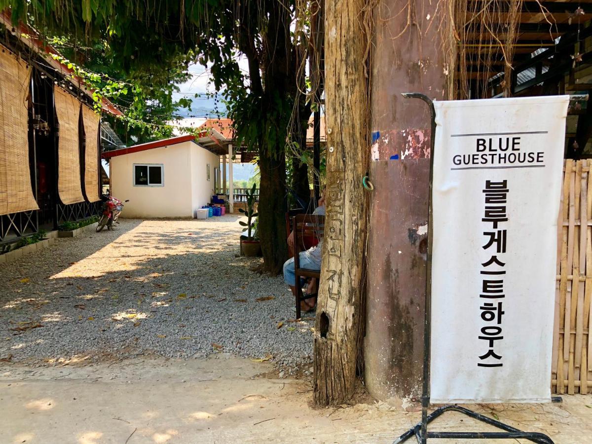 Blue Guesthouse Vang Vieng Dış mekan fotoğraf